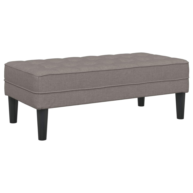Zestaw Sof z poduszką 2 pcs Ciemnoszary Poliester