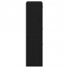 Highboard Czarny Dąb 68 x 37 x 142 cm