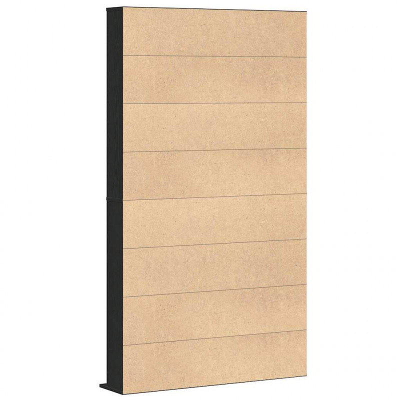 Kabinet na płyty CD z półką Czarny Dąb 101 x 23 x 177,5 cm