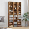 Kabinet na płyty CD z półką Stare drewno 101 x 23 x 177,5 cm