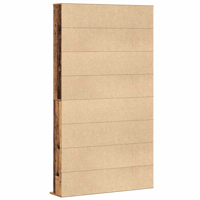 Kabinet na płyty CD z półką Stare drewno 101 x 23 x 177,5 cm