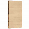 Kabinet na płyty CD z półką Stare drewno 101 x 23 x 177,5 cm