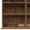 Kabinet na płyty CD z półką Stare drewno 101 x 23 x 177,5 cm