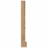 Kabinet na płyty CD Dąb rzemieślniczy 101 x 23 x 177,5 cm