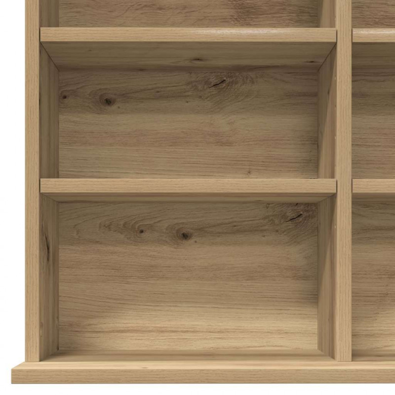 Kabinet na płyty CD Dąb rzemieślniczy 101 x 23 x 177,5 cm