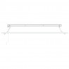 Rama markizy Żółty i Biały 250 x 200 cm Poliester z powłoką PU