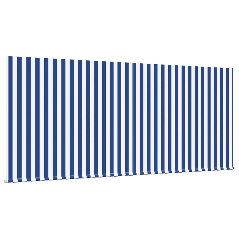 Markiza zwijana Niebieski i biały 300 x 200 cm