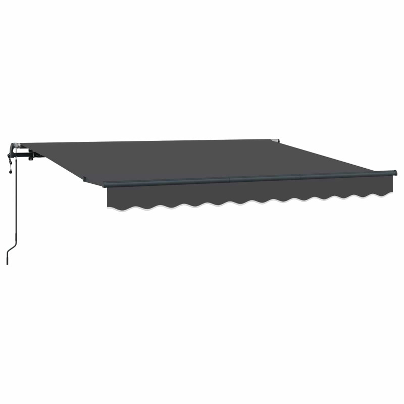 Markiza zwijana Antracyt 300 x 200 cm tkanina
