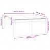 Markiza zwijana Antracyt 300 x 200 cm Poliester i aluminium