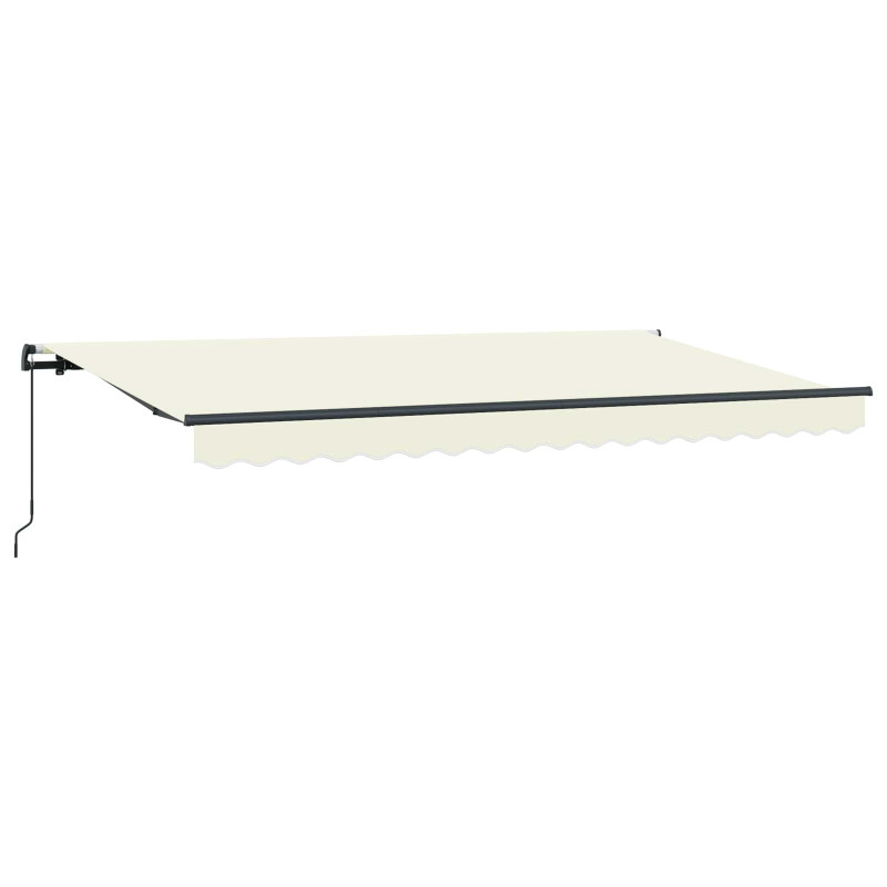 Markiza zwijana Kremowy 350 x 200 cm tkanina