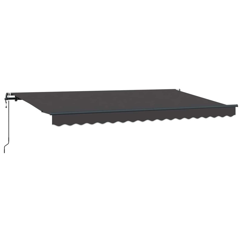 Markiza zwijana Antracyt 350 x 200 cm tkanina