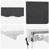 Markiza zwijana Antracyt 350 x 200 cm Poliester i aluminium