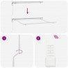 Markiza zwijana Antracyt 350 x 200 cm tkanina