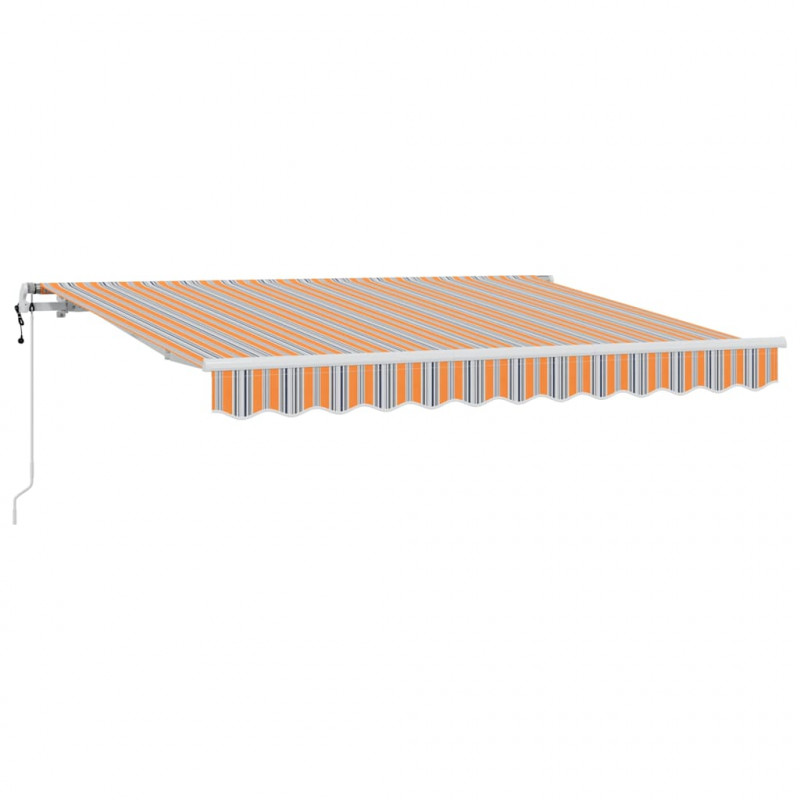 Markiza zwijana Wielokolorowe 350 x 200 cm tkanina