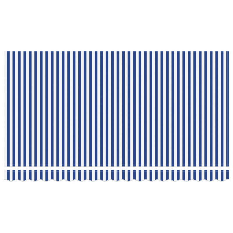 Markiza zwijana Niebieski 400 x 200 cm tkanina
