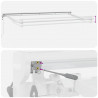 Markiza zwijana Kremowy 400 x 200 cm Poliester i aluminium