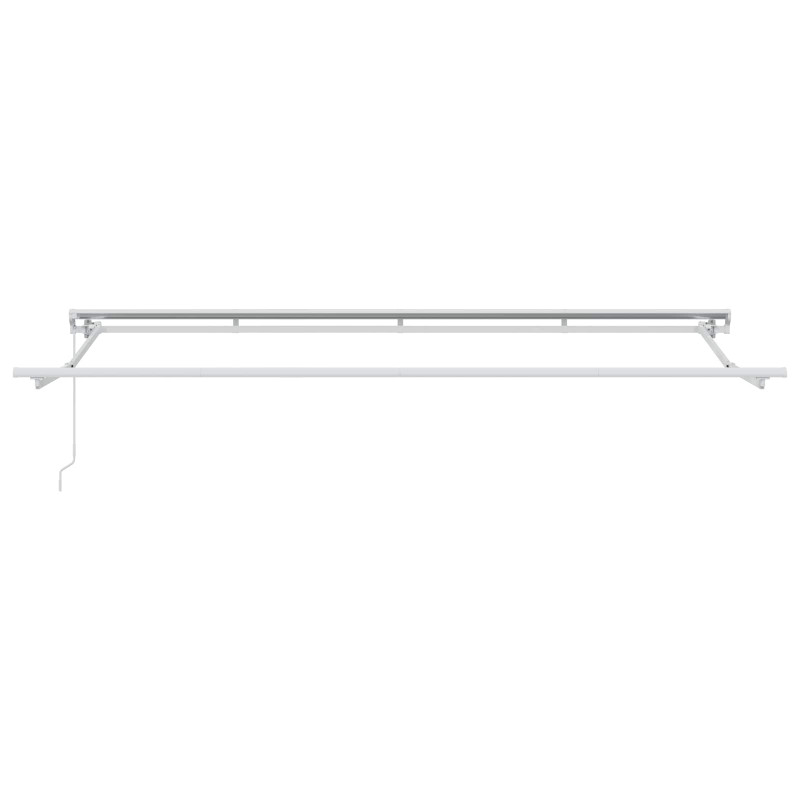 Markiza zwijana Antracyt 400 x 200 cm Poliester i aluminium
