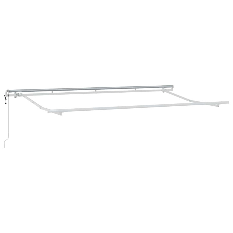 Markiza zwijana Antracyt 400 x 200 cm Poliester i aluminium