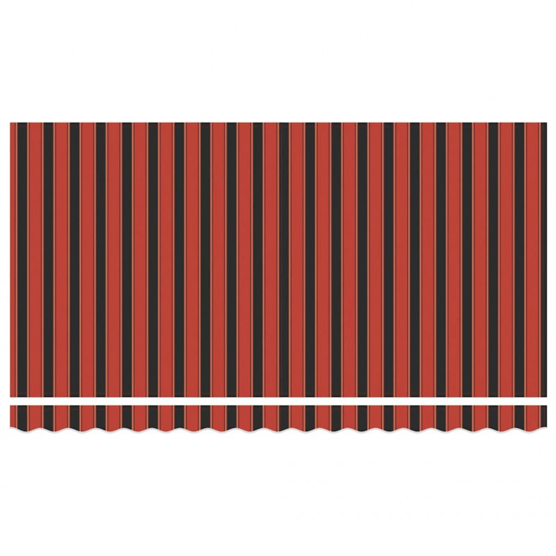Rama markizy Pomarańczowy i Czarny 400 x 200 cm