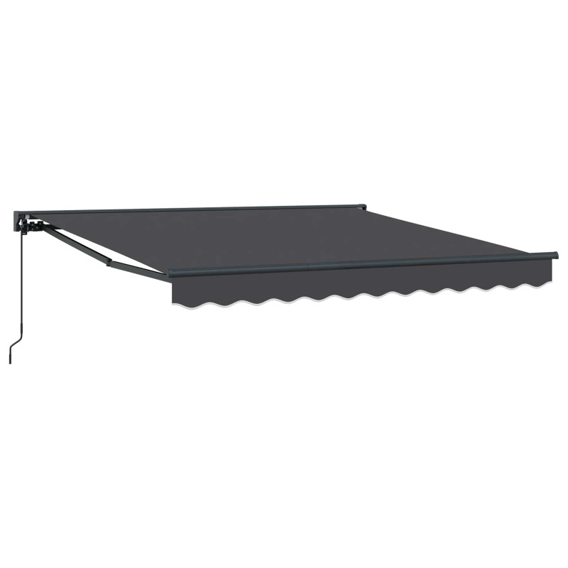 Rama markizy Antracyt 300 x 250 cm Poliester z powłoką PU