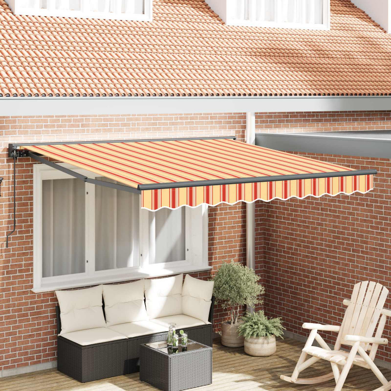 Rama markizy Wielokolorowe 300 x 250 cm Poliester z powłoką PU