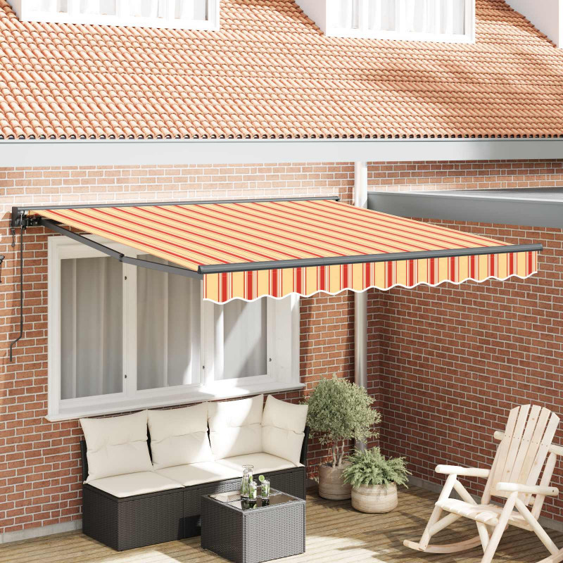 Rama markizy Wielokolorowe 300 x 250 cm Poliester z powłoką PU