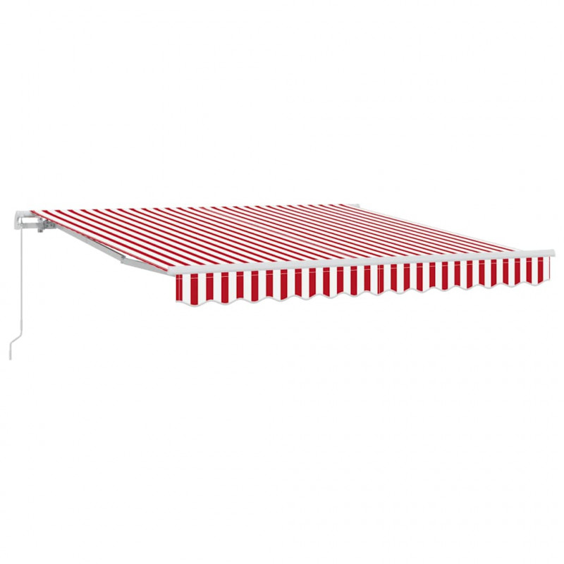 Markiza zwijana Czerwony i Biały 300 x 250 cm