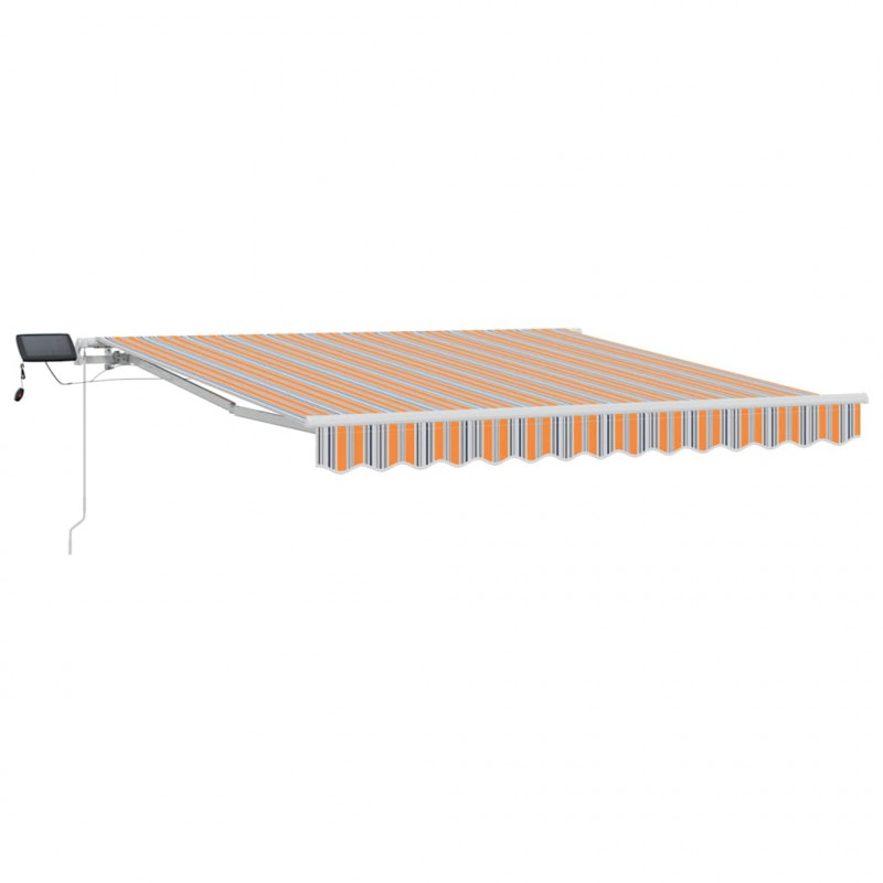 Markiza zwijana Wielokolorowe 300 x 250 cm Tkanina i Stal