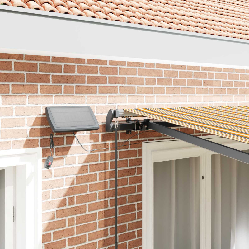 Markiza zwijana Wielokolorowe 300 x 250 cm tkanina