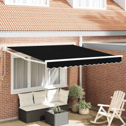 Markiza Czarny 300 x 250 x 165 cm Poliester