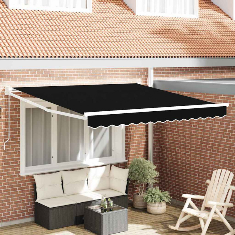 Markiza Czarny 300 x 250 x 165 cm Poliester
