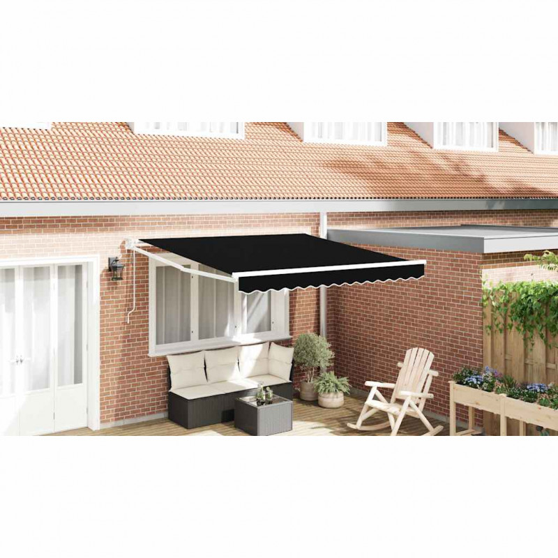 Markiza Czarny 300 x 250 x 165 cm Poliester