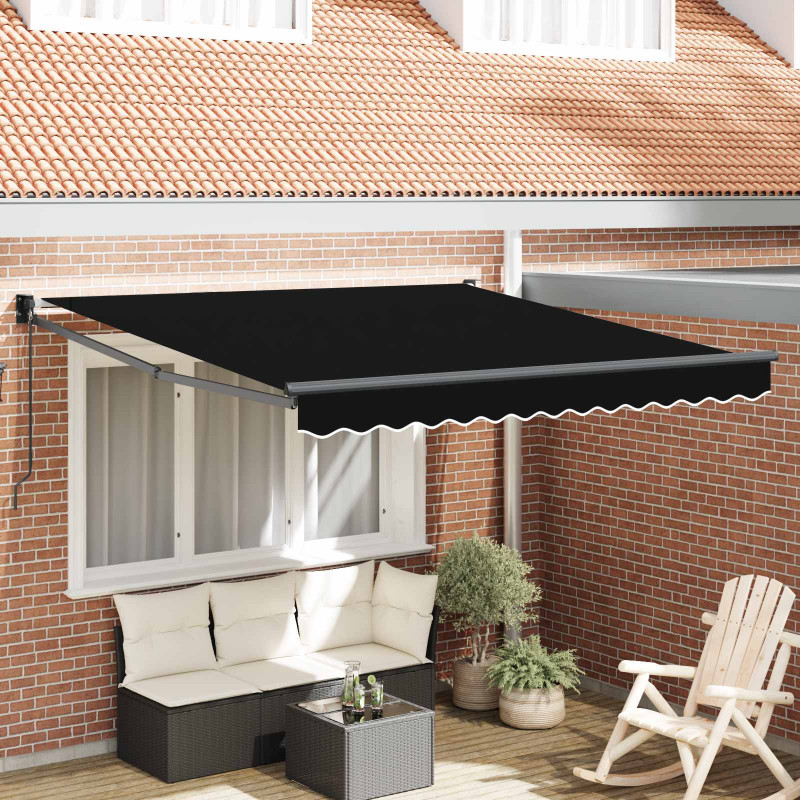 Markiza Czarny 300 x 250 x 165 cm Poliester