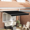 Markiza Czarny 300 x 250 x 165 cm Poliester