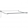 Markiza Czarny 300 x 250 x 165 cm Poliester
