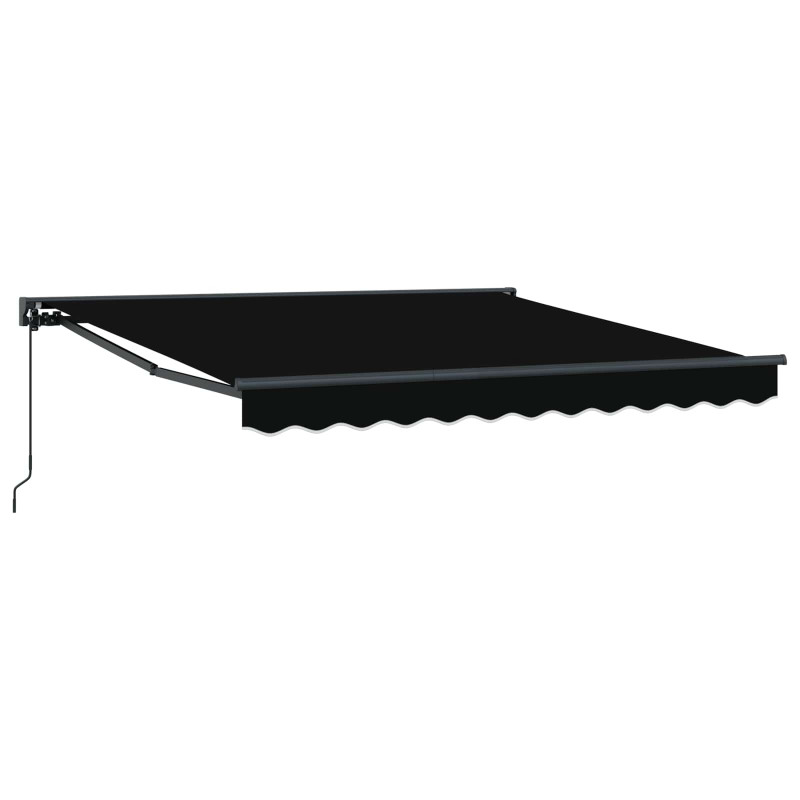 Rama markizy Czarny 300 x 250 cm Poliester z powłoką PU