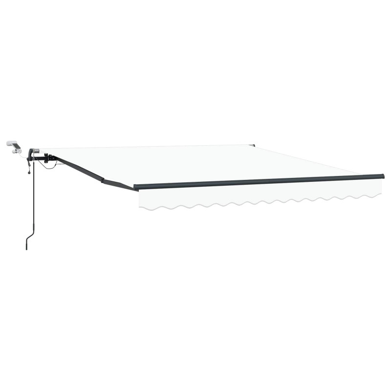 Tkanina Zadaszenia z Biały 300 x 250 cm Poliester