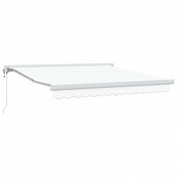 Markiza Biały 300 x 250 x 165 cm Poliester i aluminium
