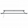 Markiza zwijana Antracyt 350 x 250 cm Poliester i aluminium