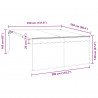 Markiza zwijana Antracyt 350 x 250 cm Poliester i aluminium