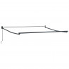 Markiza Czerwony i Czarny 350 x 250 x 165 cm Poliester