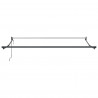 Markiza Czerwony i Czarny 350 x 250 x 165 cm Poliester