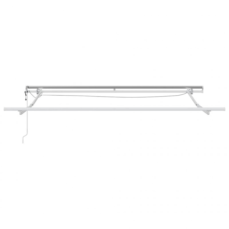 Markiza zwijana Ze LED Lights Żółty i pomarańczowy 350 x 250 cm