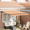 Rama markizy Wielokolorowe 350 x 250 cm Poliester z powłoką PU