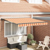 Rama markizy Wielokolorowe 350 x 250 cm Poliester z powłoką PU