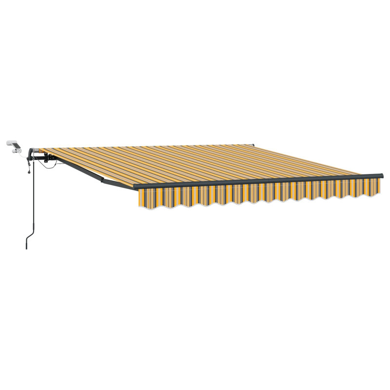 Tkanina Zadaszenia z Wielokolorowe 350 x 250 cm Poliester