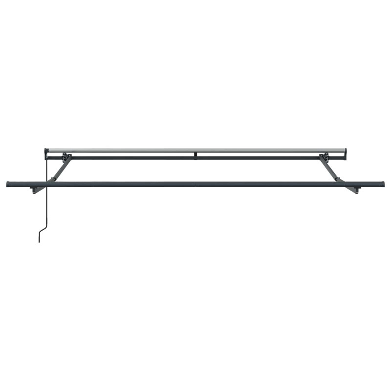 Markiza zwijana Beżowy 350 x 250 cm Poliester i Stal