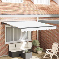Rama markizy Biały 350 x 250 cm Poliester z powłoką PU