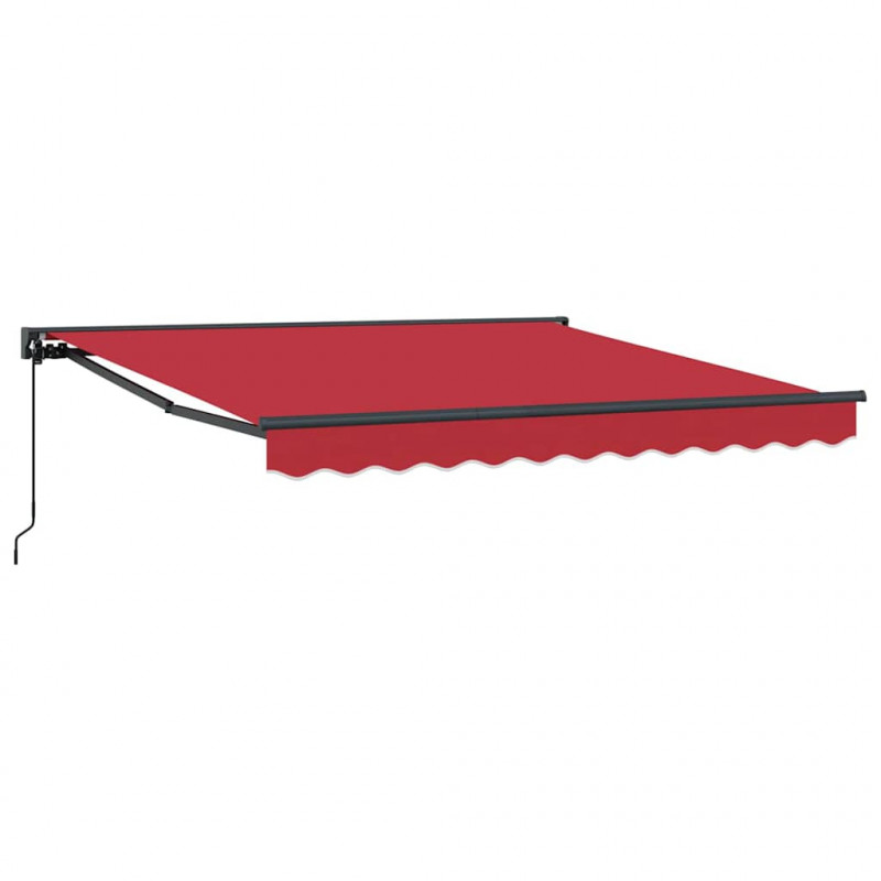 Rama markizy Czerwony 350 x 250 cm Poliester z powłoką PU