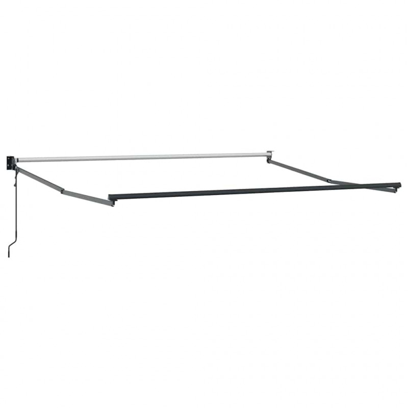 Markiza zwijana Zielony i Biały 350 x 250 cm